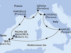 Crociera nel Mediterraneo - MSC FANTASIA dal 3 al 10 aprile