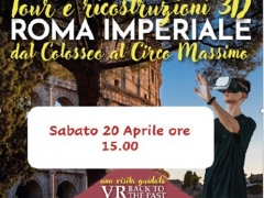Back to the Past - la Roma Imperiale - sabato 20 aprile ore 15,00