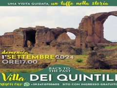 Back to the Past - Villa dei Quintili - Domenica 01 Settembre ore 17,00