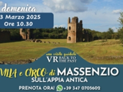 VILLA e CIRCO di MASSENZIO sull'Appia Antica - Domenica 23 Marzo ore 10:30