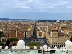 Prospettiva Arte - Roma dall'alto del Vittoriano La Terrazza delle Quadrighe, Domenica 1 Marzo ore 9,45