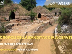 Back to the Past - La necropoli etrusca della Banditaccia, Domenica 3 Maggio ore 10.30