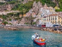 Giornata in costiera amalfitana con barca AMALFI E LA COSTIERA DAL MARE Domenica 12 Luglio 2026 ore 09:00