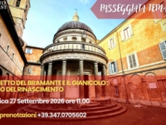 Back to the Past - Il Tempietto del Bramante e il Gianicolo: il sogno del Rinascimento - Domenica 27 Settembre ore 11.00