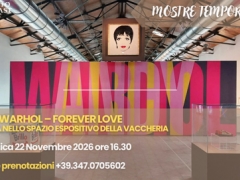 Back to the Past - Andy Warhol- Forever Love, Domenica 22 Novembre ore 16.30